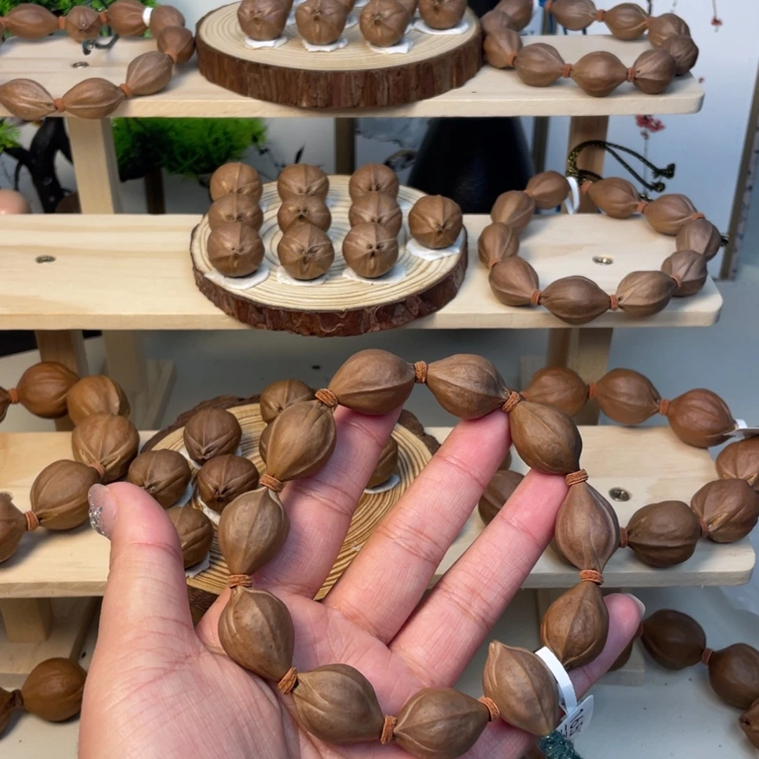 橄榄核手串/手链16.5*24三面佛梅林铁核