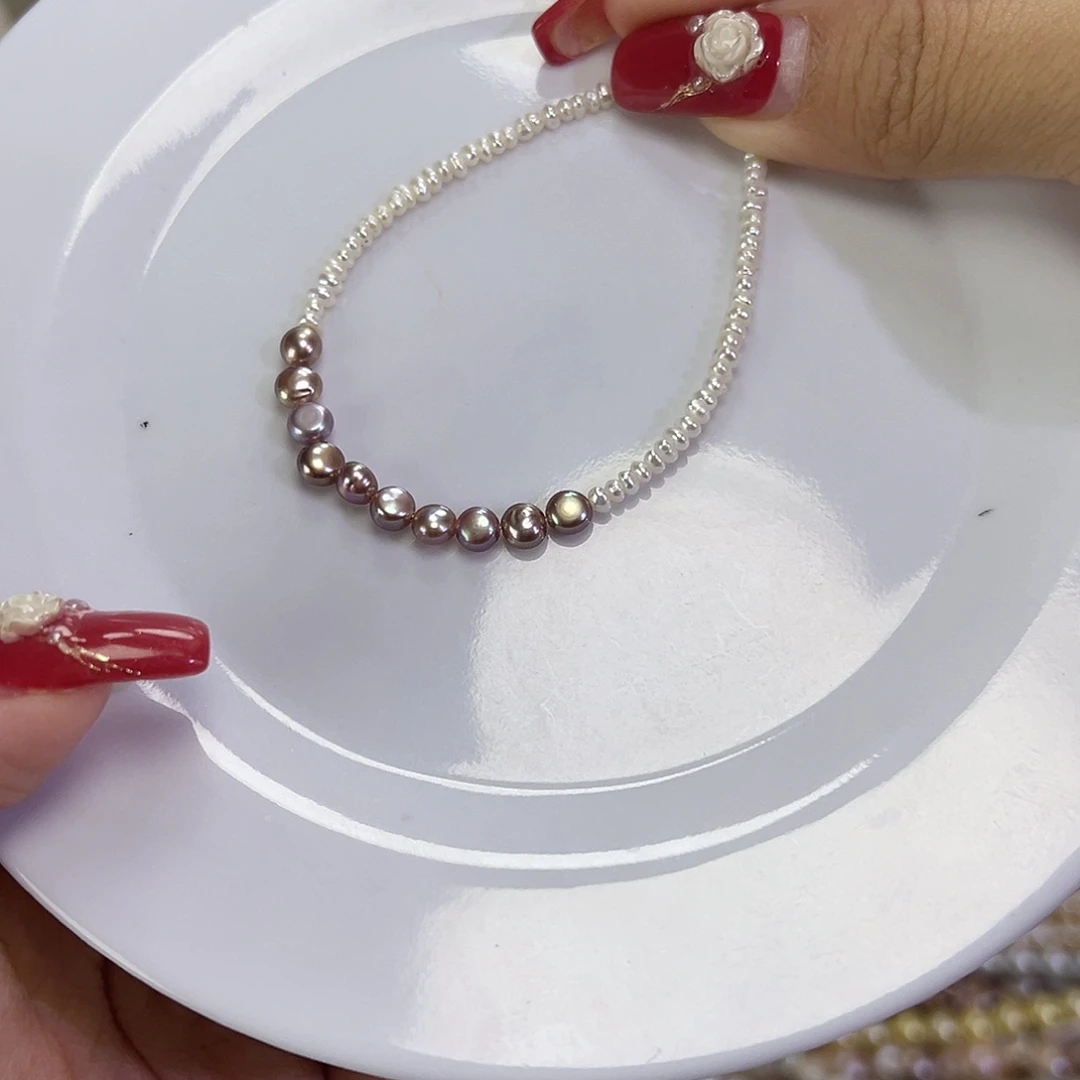 手绳淡水珍珠钛钢