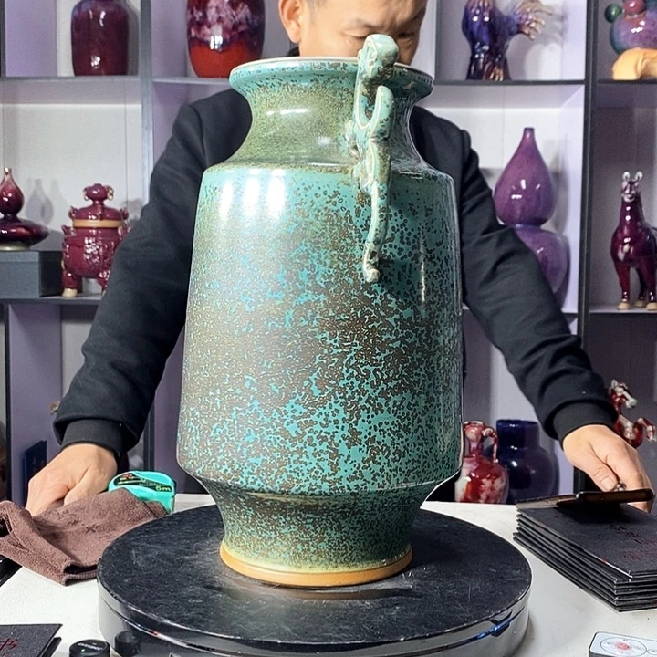 瓷片中国神垕精品钧瓷