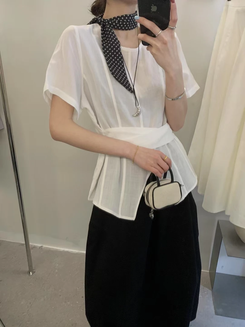 08605 衣长59 简约时尚百搭女上衣