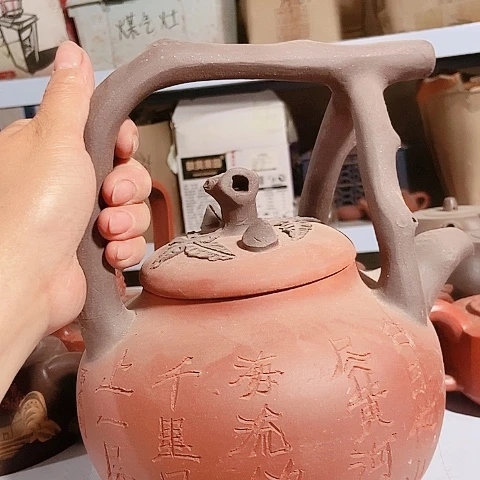 茶杯绿泥宜兴紫砂全手工制作