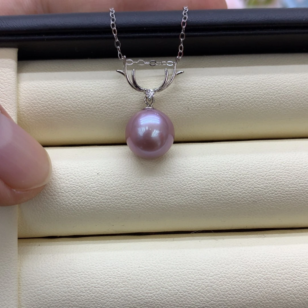 银S800镀金镶嵌戒指淡水珍珠4