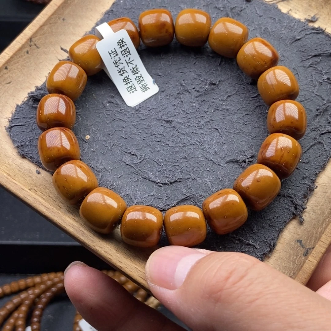 紫金鼠手串12+mm天花板黄金甲纯手工