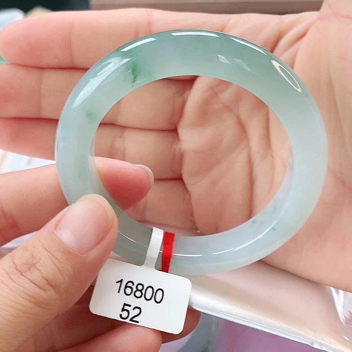 未镶嵌手镯翡翠小*52正