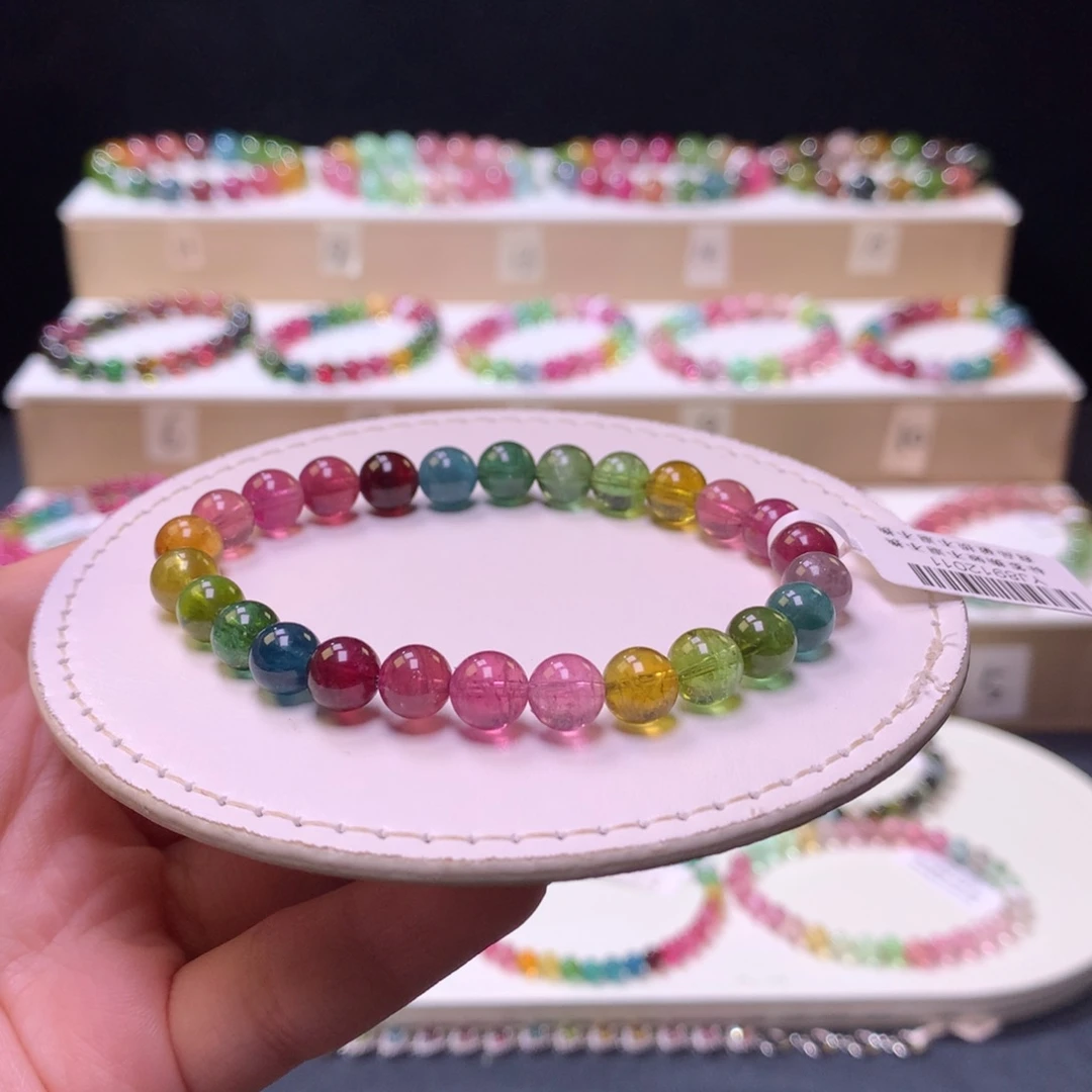 未镶嵌手链碧玺碧玺