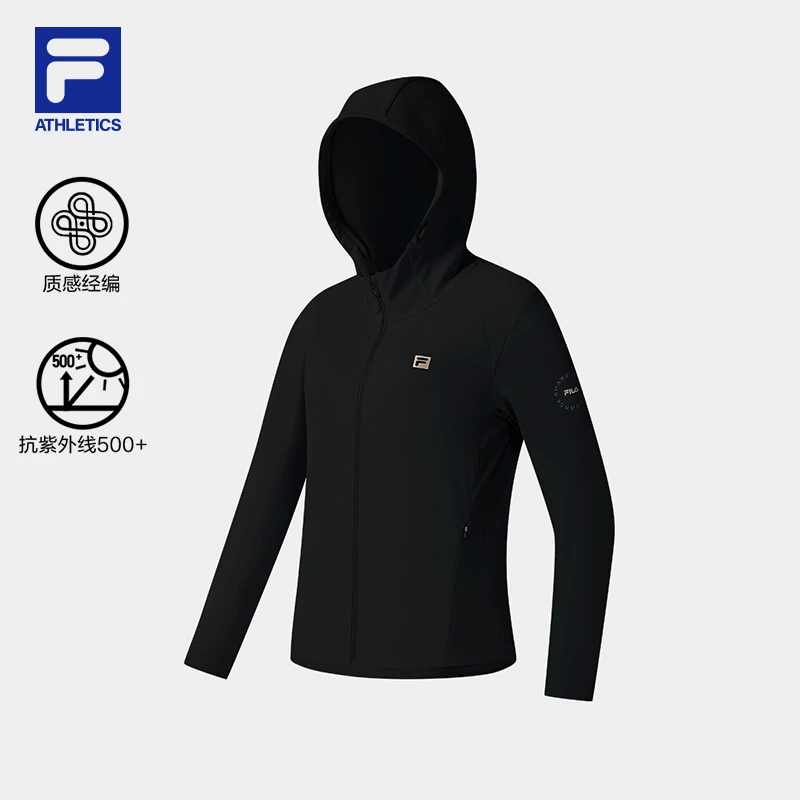 Fila斐乐运动户外连帽外套弹力舒适亲肤百搭上衣A11W531503F