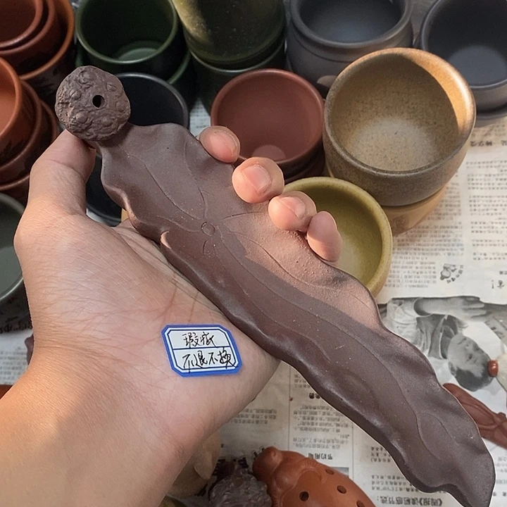 茶杯紫砂瑕疵不退不换