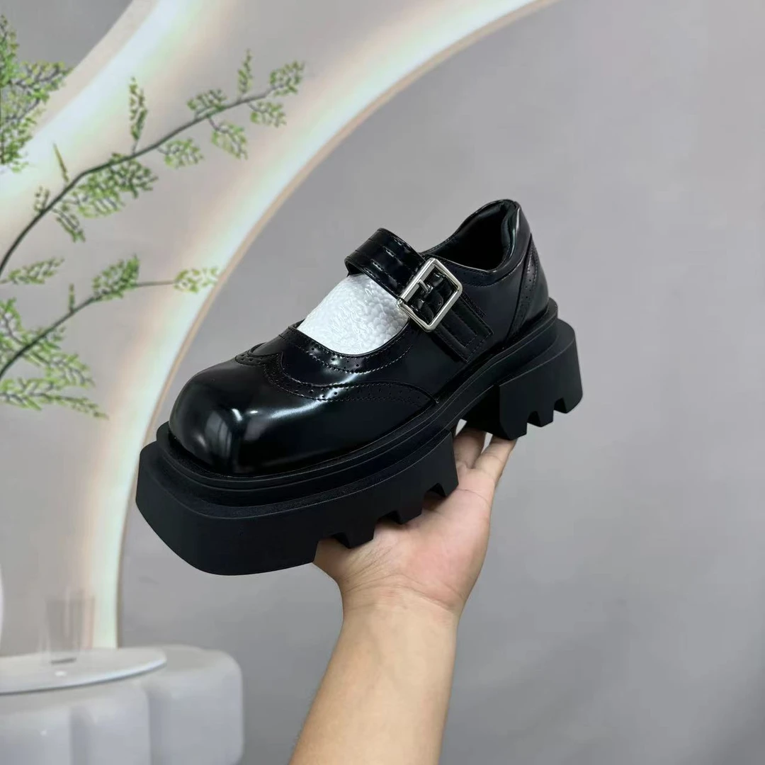 3188厚底乐福玛丽珍休闲时尚百搭复古英伦风