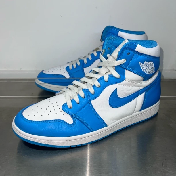 99新 MM6 配盒 45码 aJ1北卡蓝 Jordan 球鞋