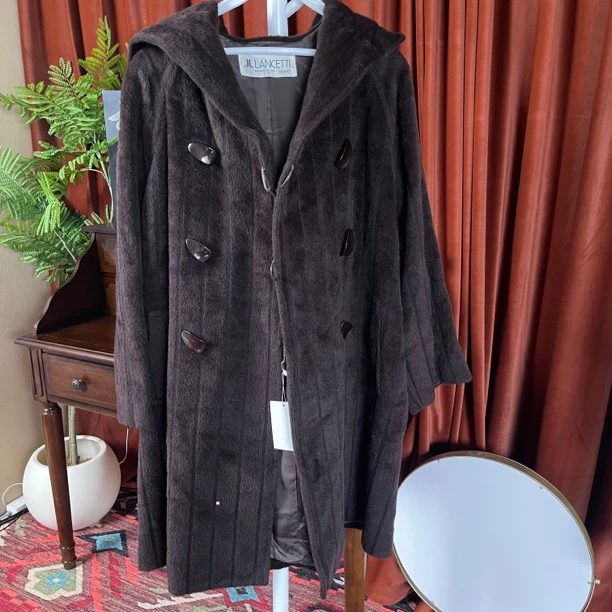 90新  【六六中古】孤品长款宽松外套ay1348