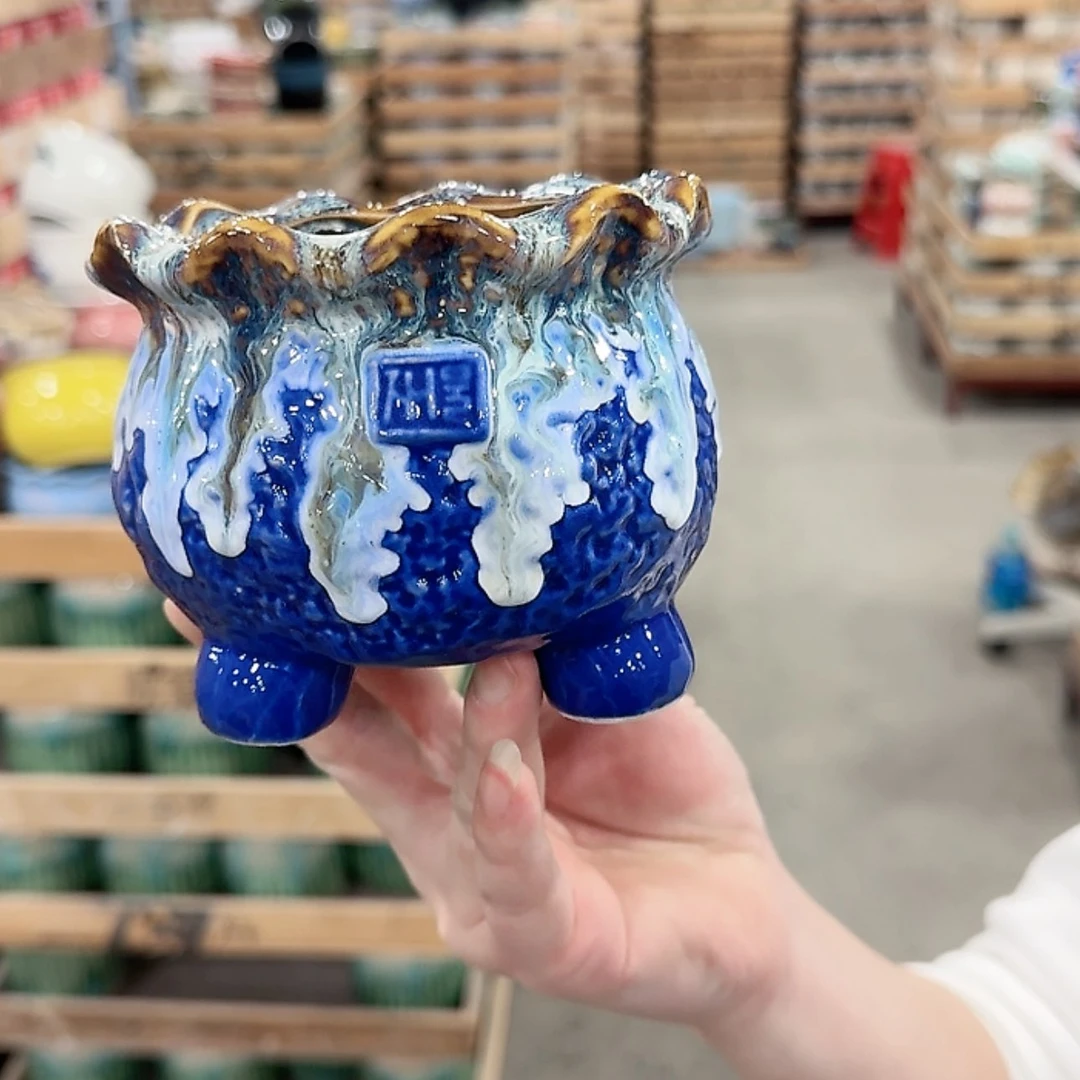 【闪购商品】陶瓷福利品，花盆凑单满10元发货！