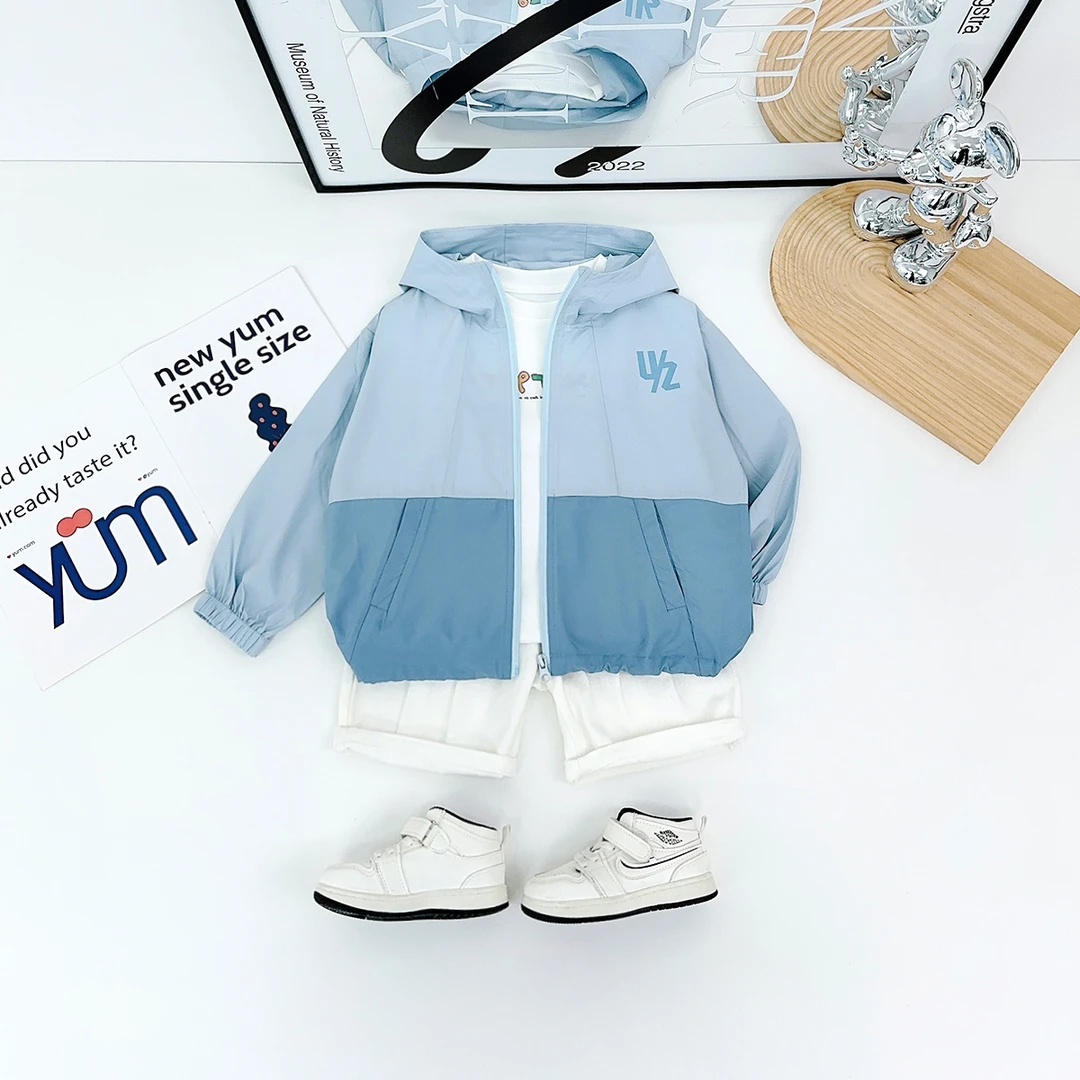 儿童薄款外套夏装男童夏季上衣2025新款潮 AC25090 悠悠童话童装