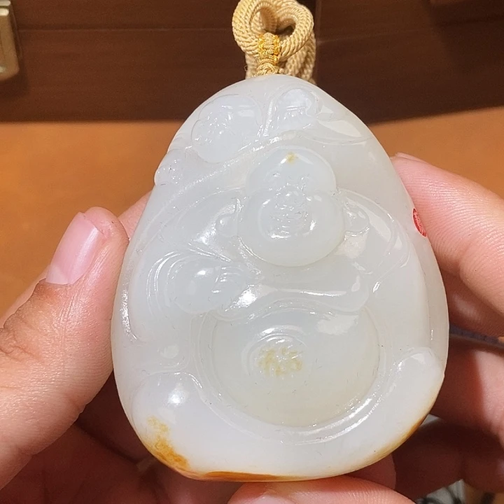 和田玉未镶嵌颈饰HX