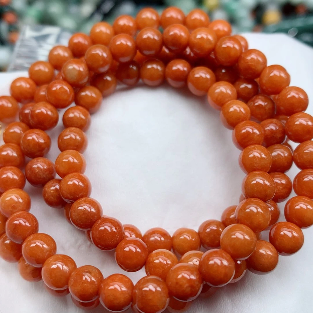 翡翠颈饰未镶嵌手串