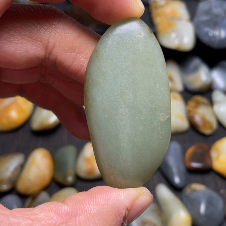 和田玉未镶嵌挂件80