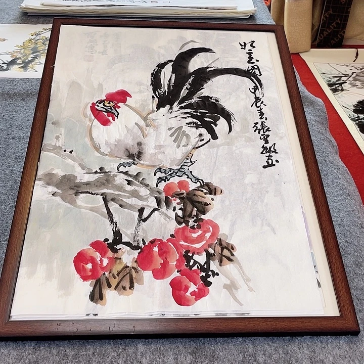 国画张圣敏先生纯手绘作品