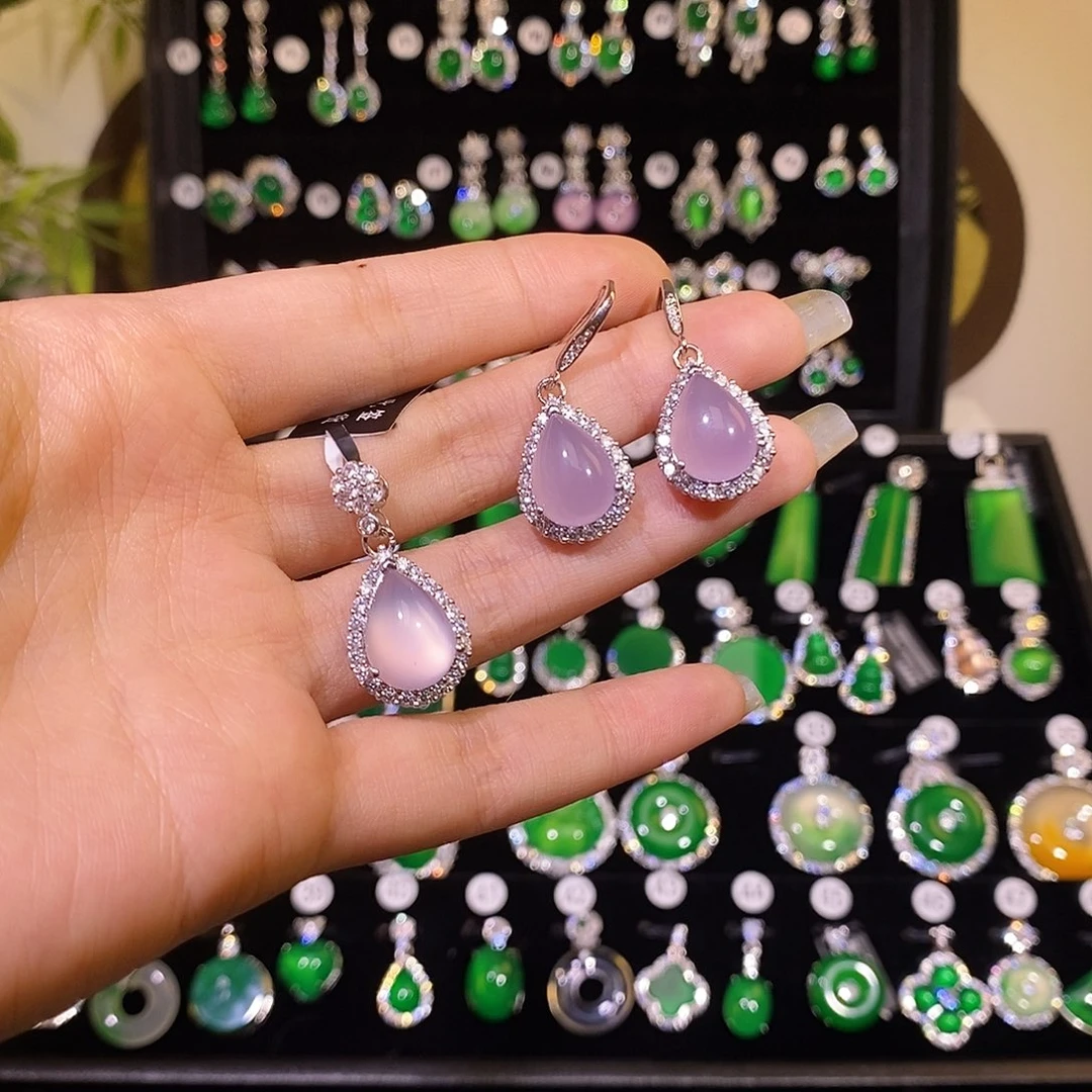 玛瑙/玉髓颈饰合金