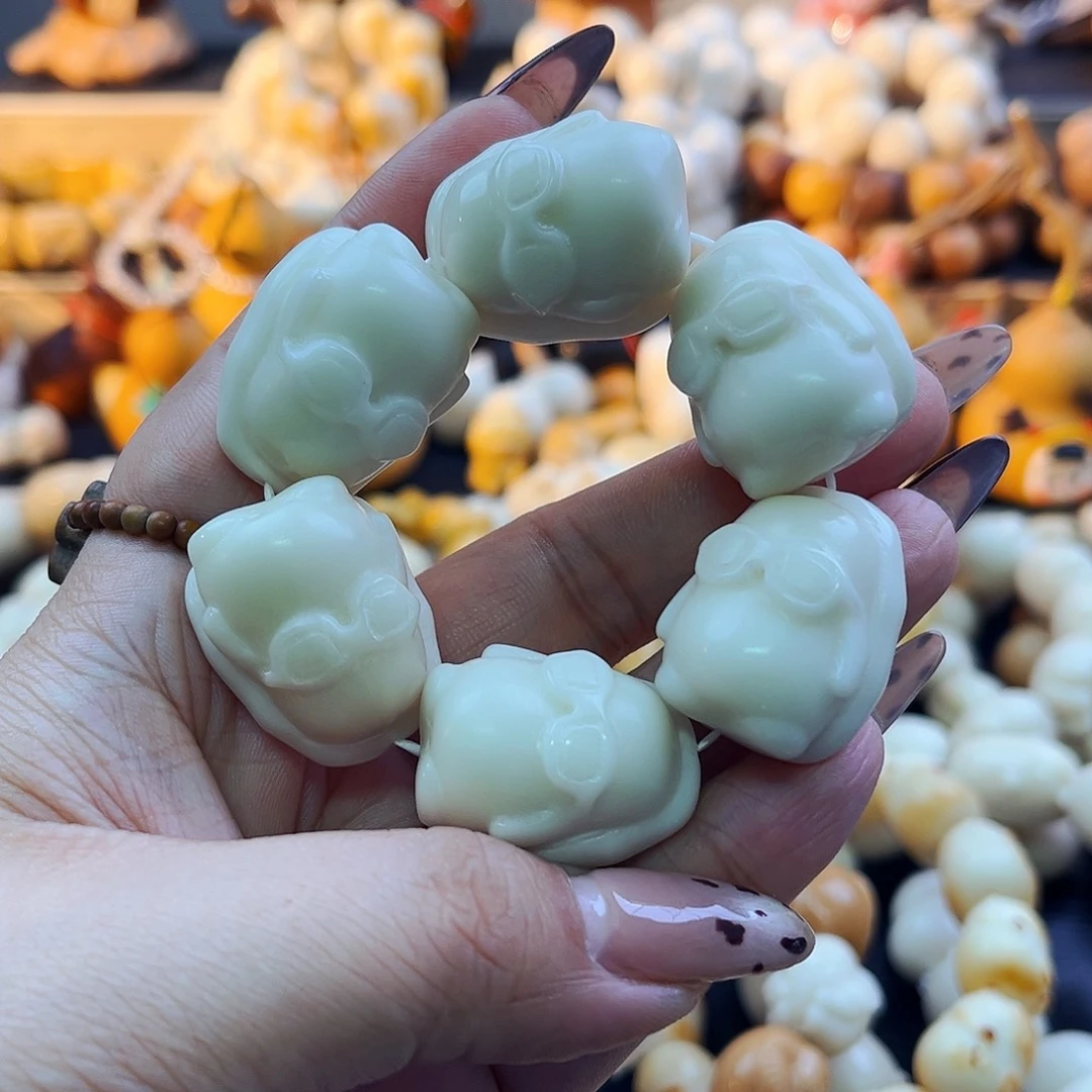 菩提根/象牙果手串企鹅