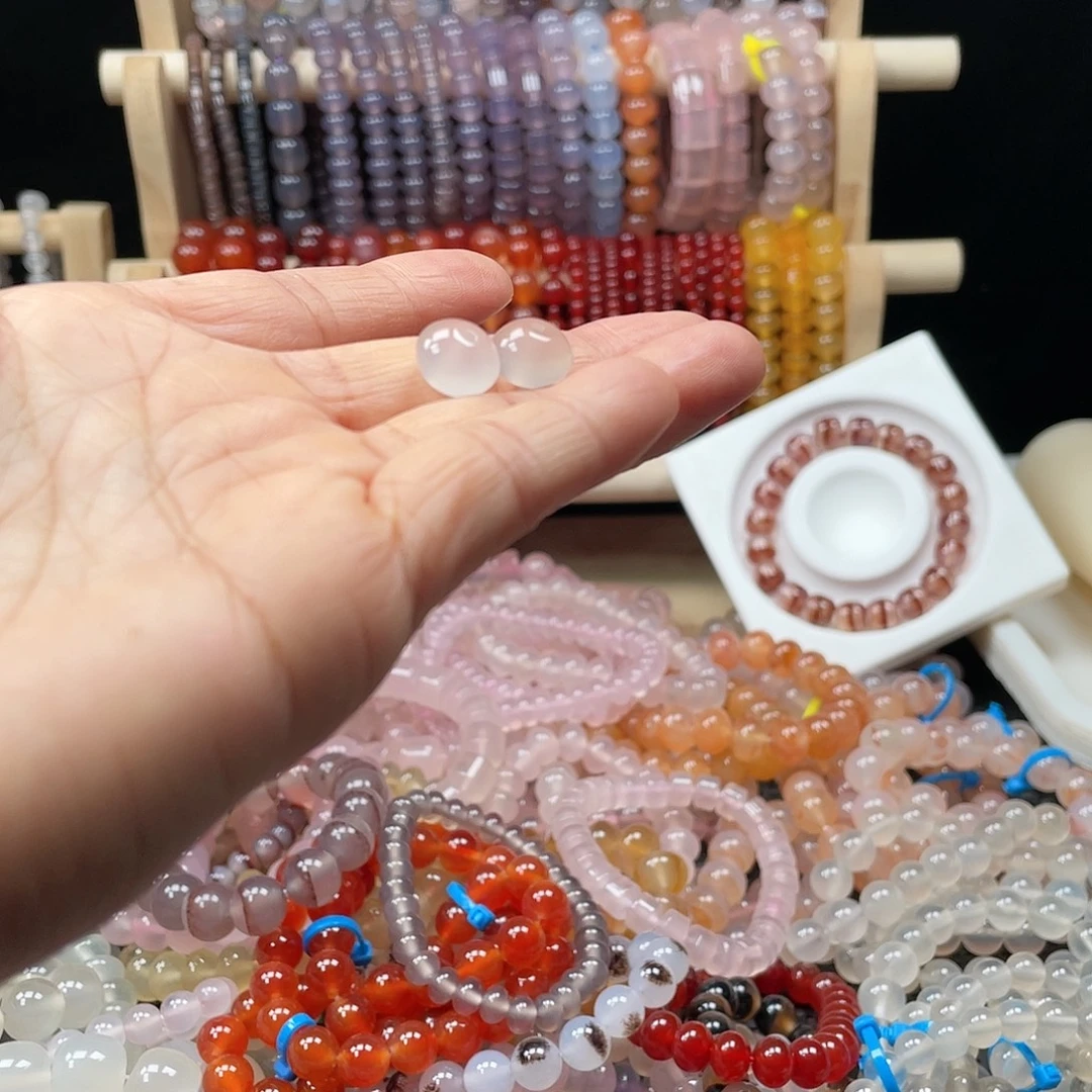 初****玛瑙/玉髓合金手链