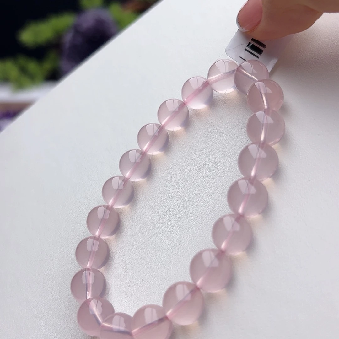 手链未镶嵌芙蓉石粉晶10.3mm29.29