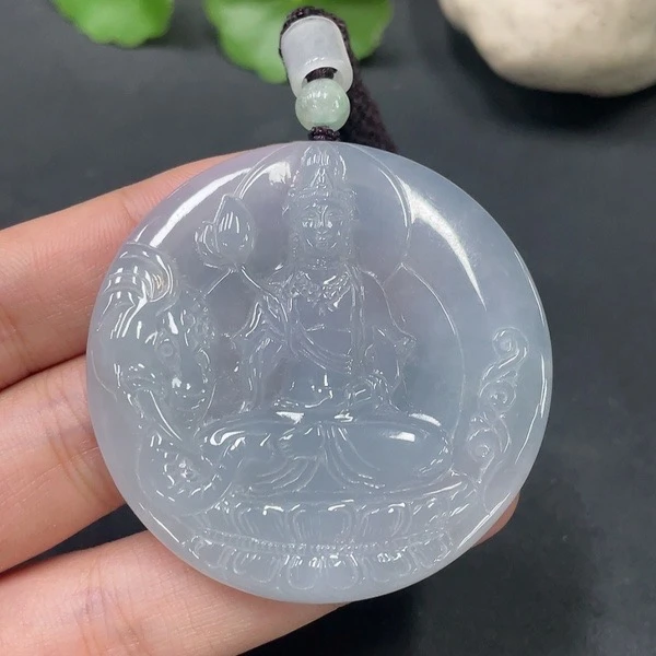 K58-天然A货翡翠-观音