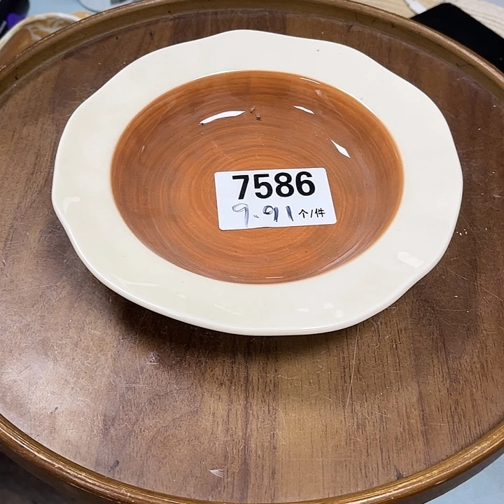 瓷微瑕外贸餐具7586