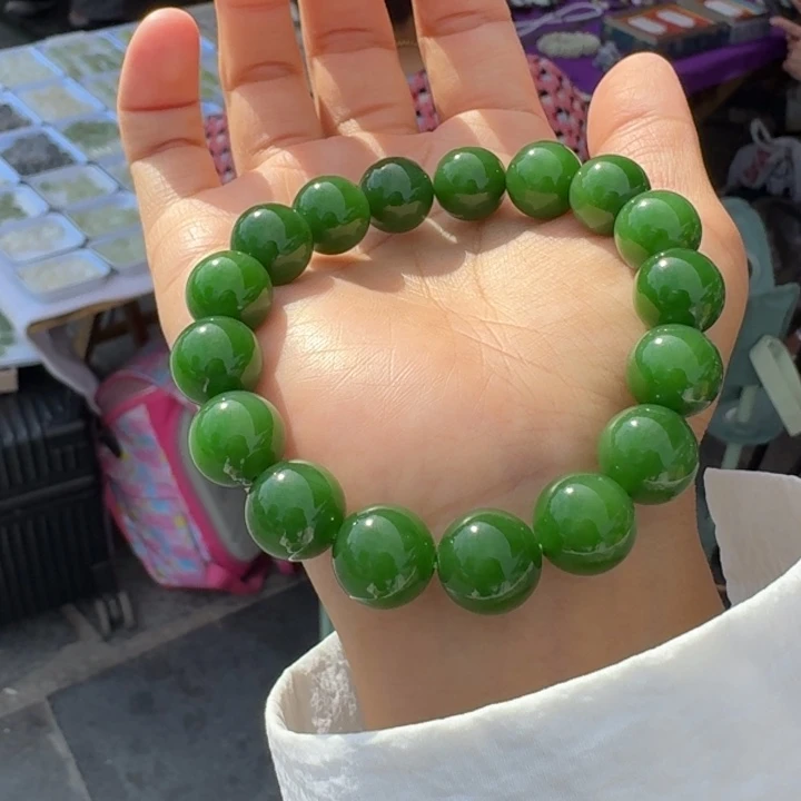 和田玉未镶嵌颈饰俄碧老坑高货李局多样性拍一发一