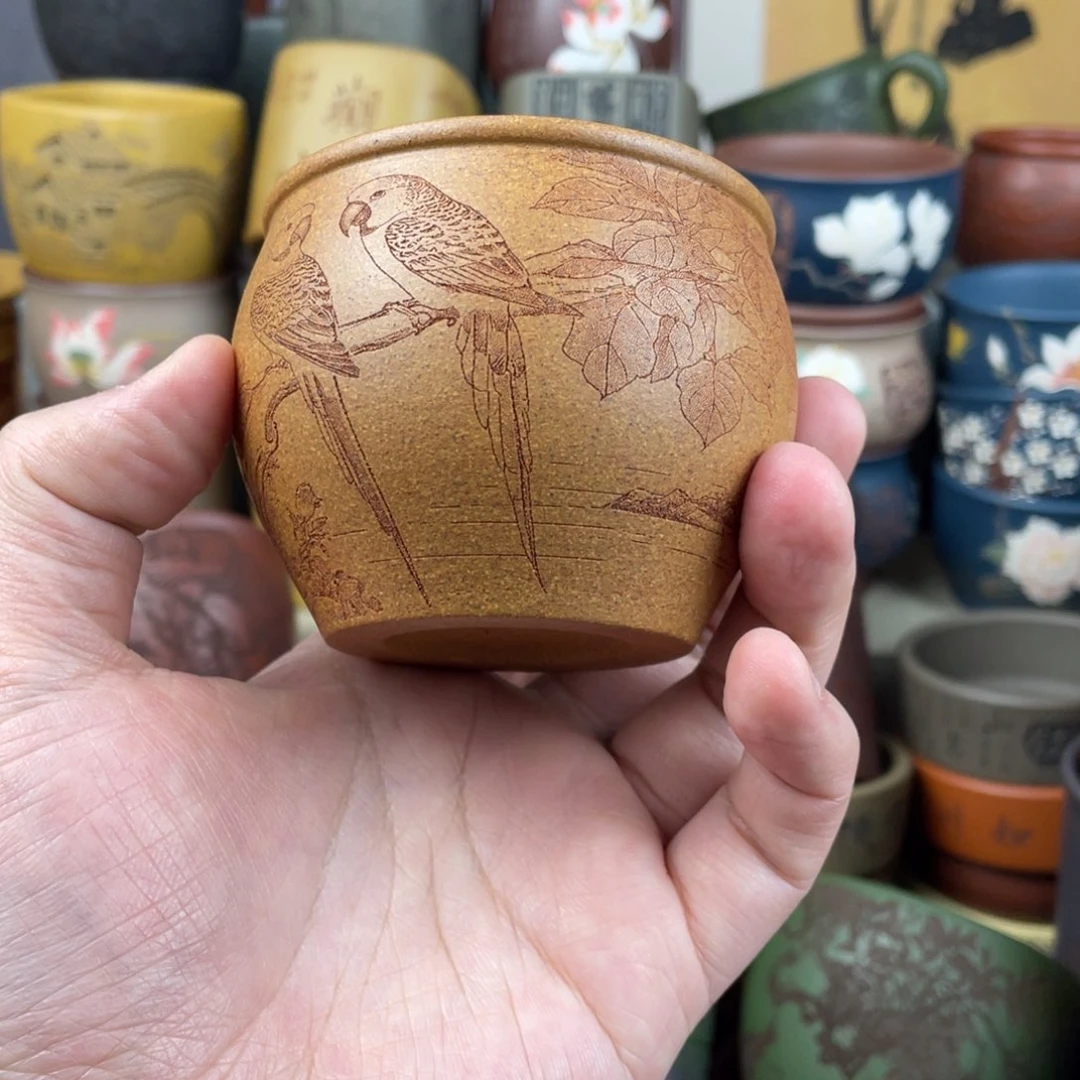 紫砂茶杯紫砂茶杯