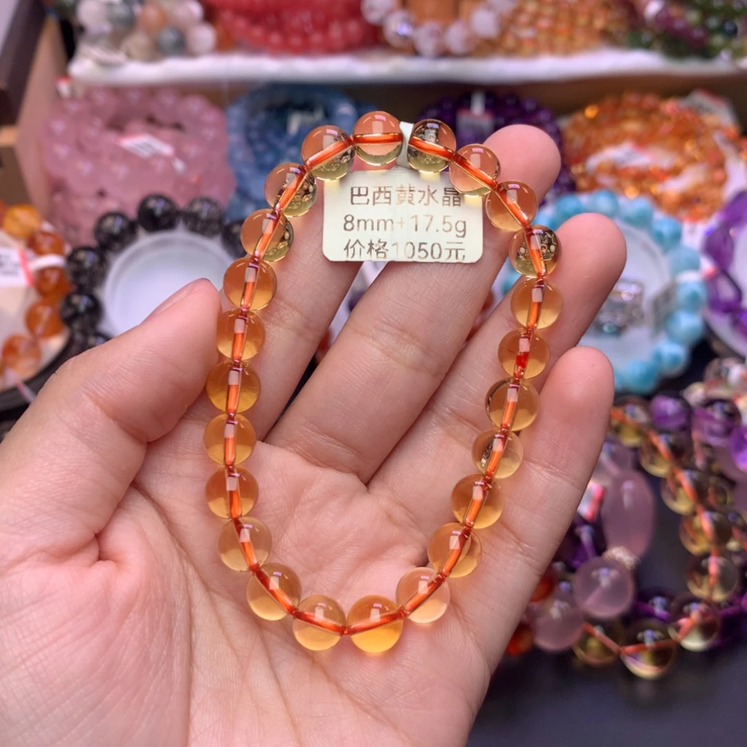 水晶未镶嵌手链手链