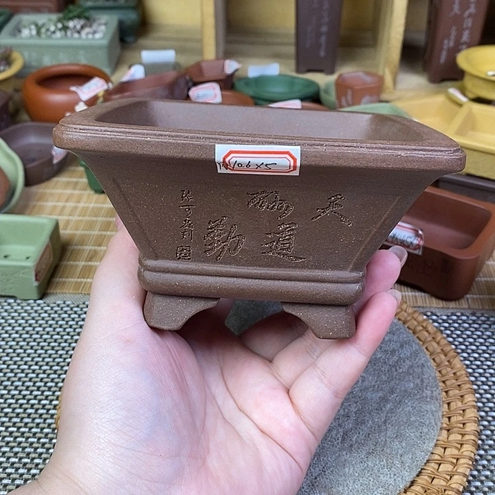 琉璃手工艺品宜兴紫砂精品花盆