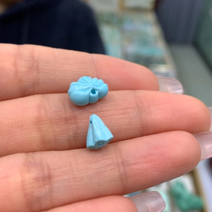 绿松石未镶嵌配饰