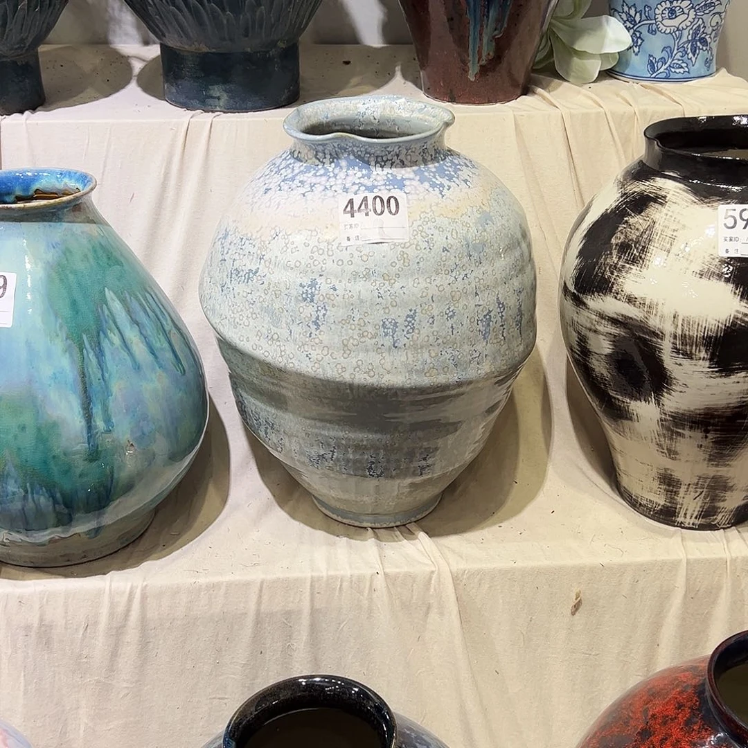 瓶4400高36口10陶瓷花瓶无孔