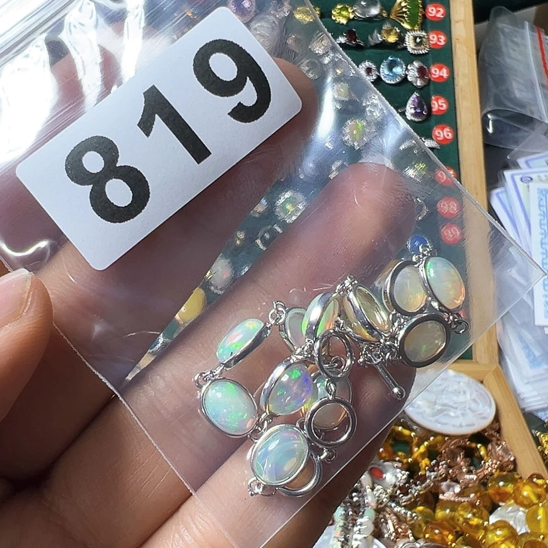 欧泊银S925镶嵌手链皇*蘭