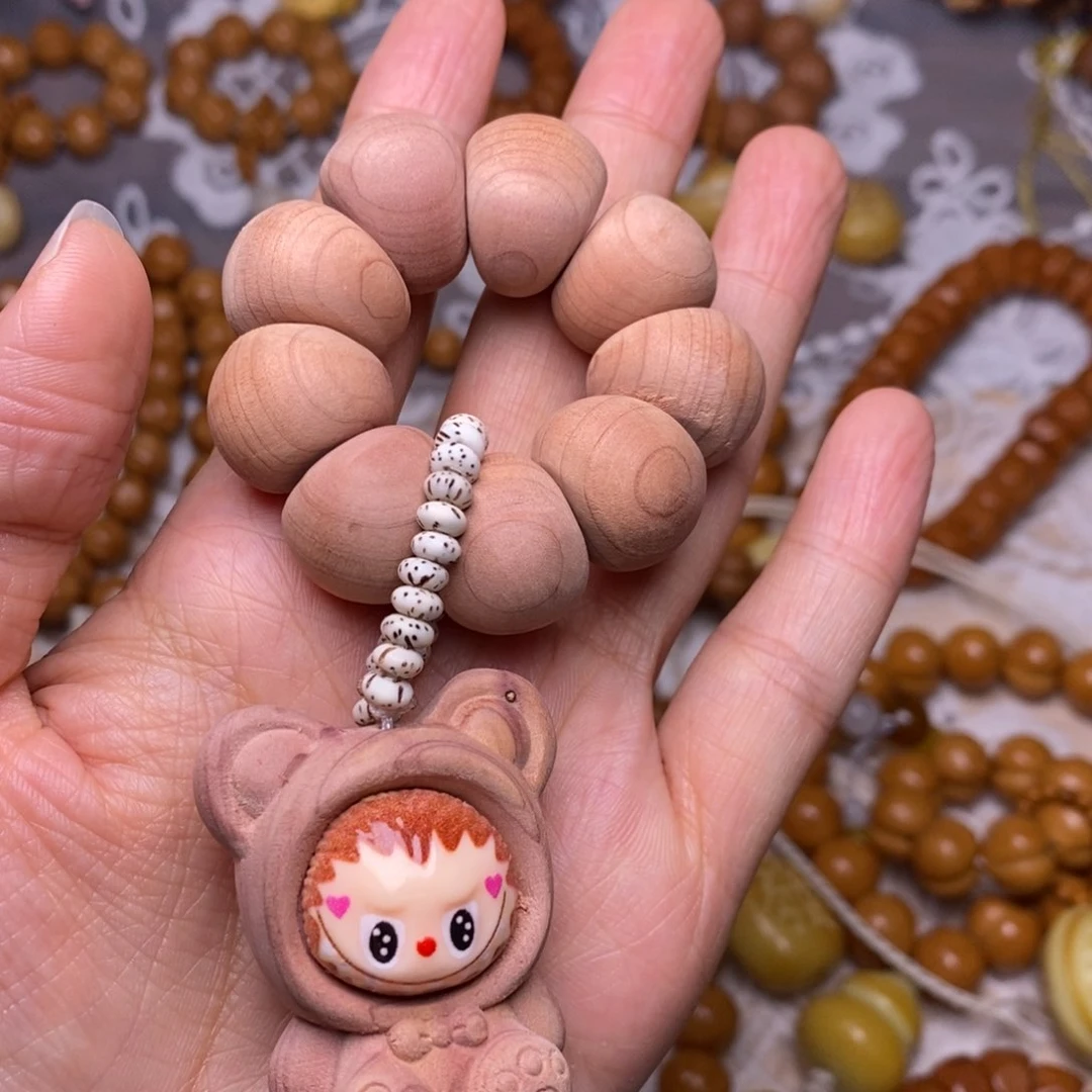 把件猴头核桃血柏木大肠 布布