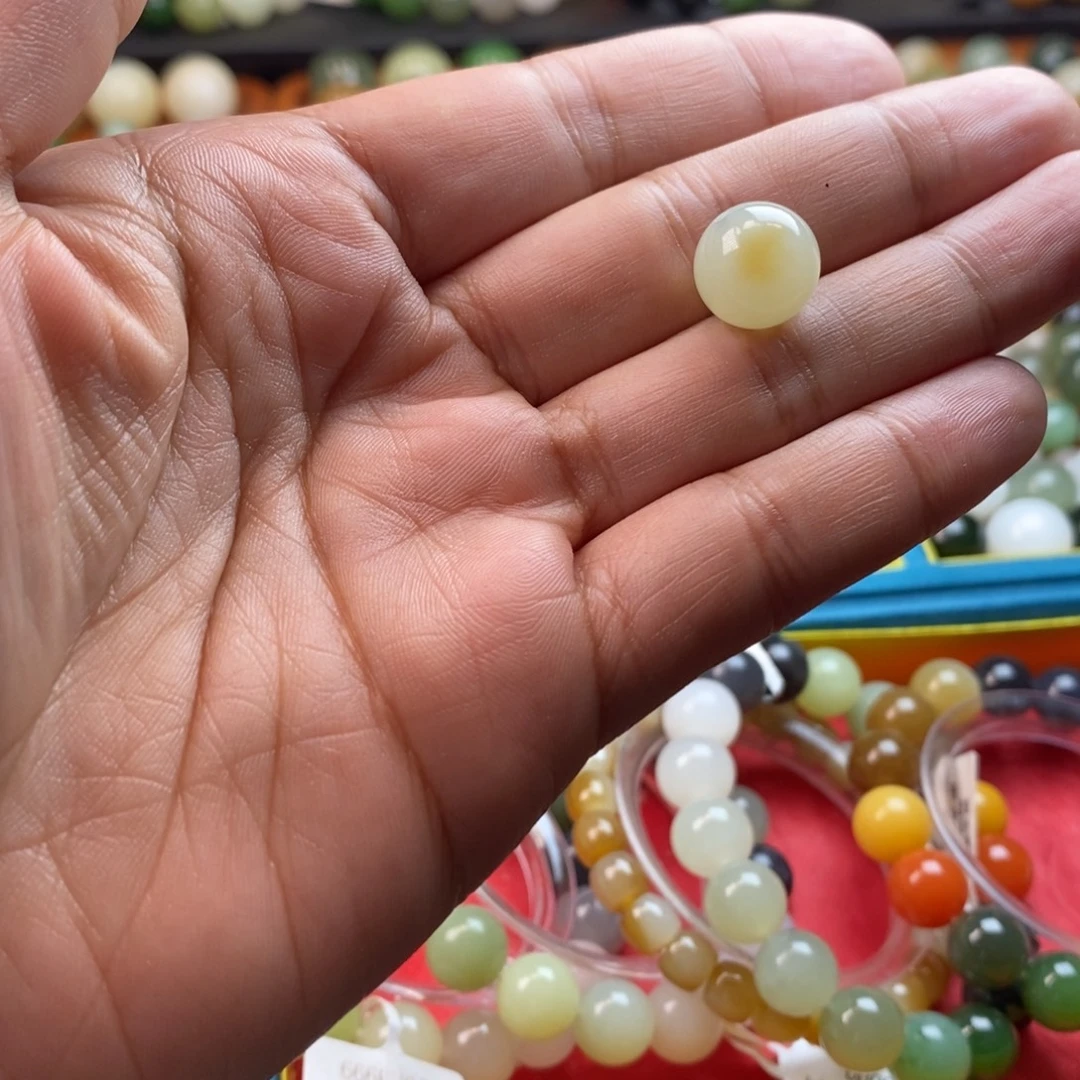 和田玉未镶嵌珠宝奇石卡12糖羊脂y