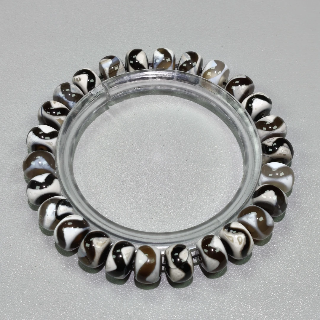 K33 天珠玛瑙卡1.0单圈手串