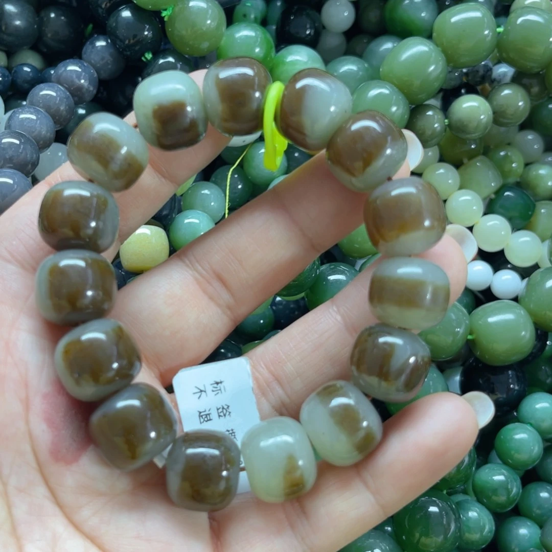 和田玉手链未镶嵌