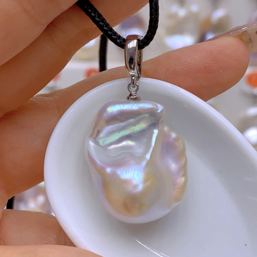 淡水珍珠耳饰未镶嵌