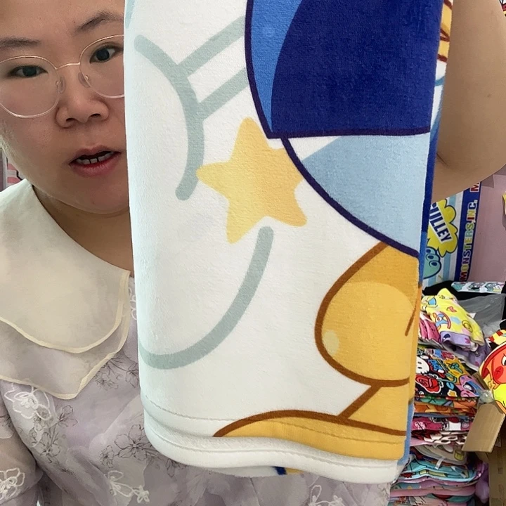 棉唐老鸭独立浴巾