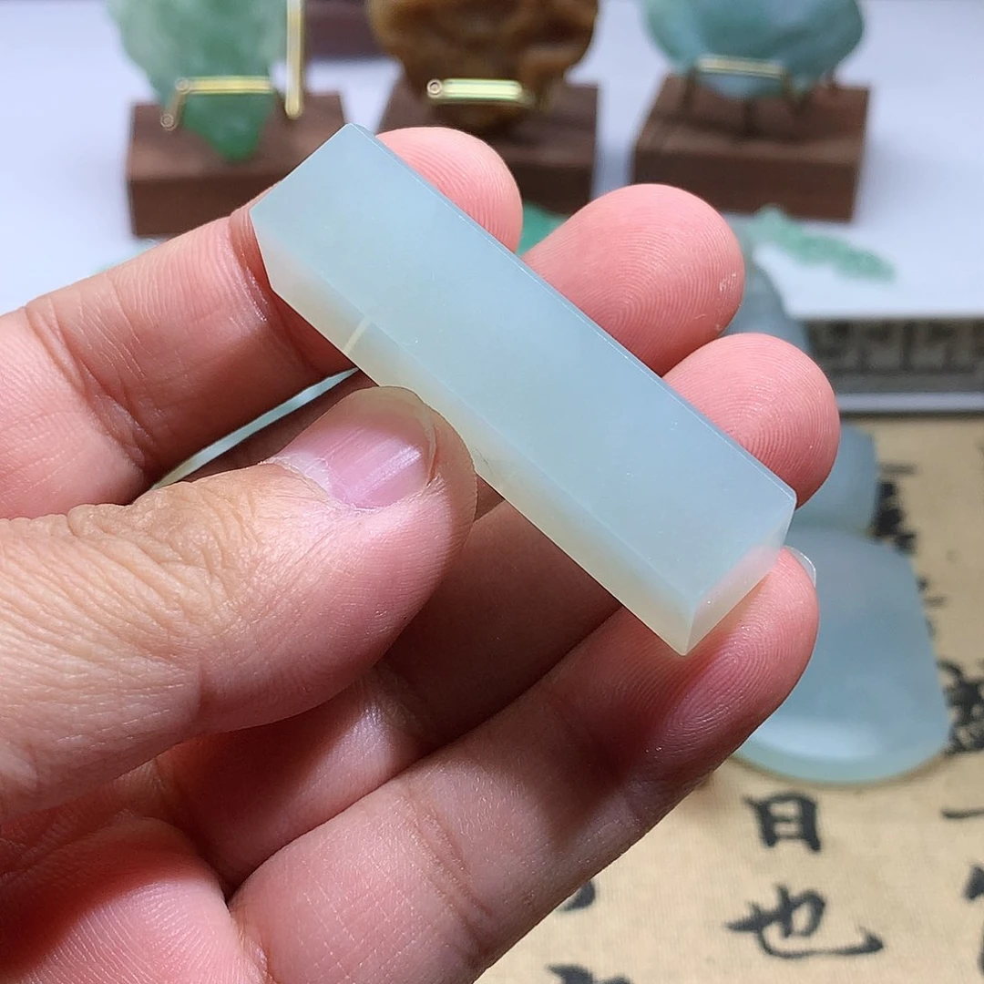 未镶嵌定制翡翠福**禧68000