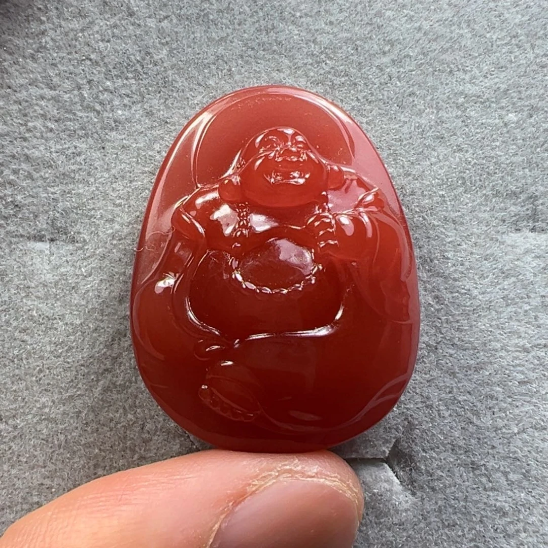 南红玛瑙未镶嵌吊坠