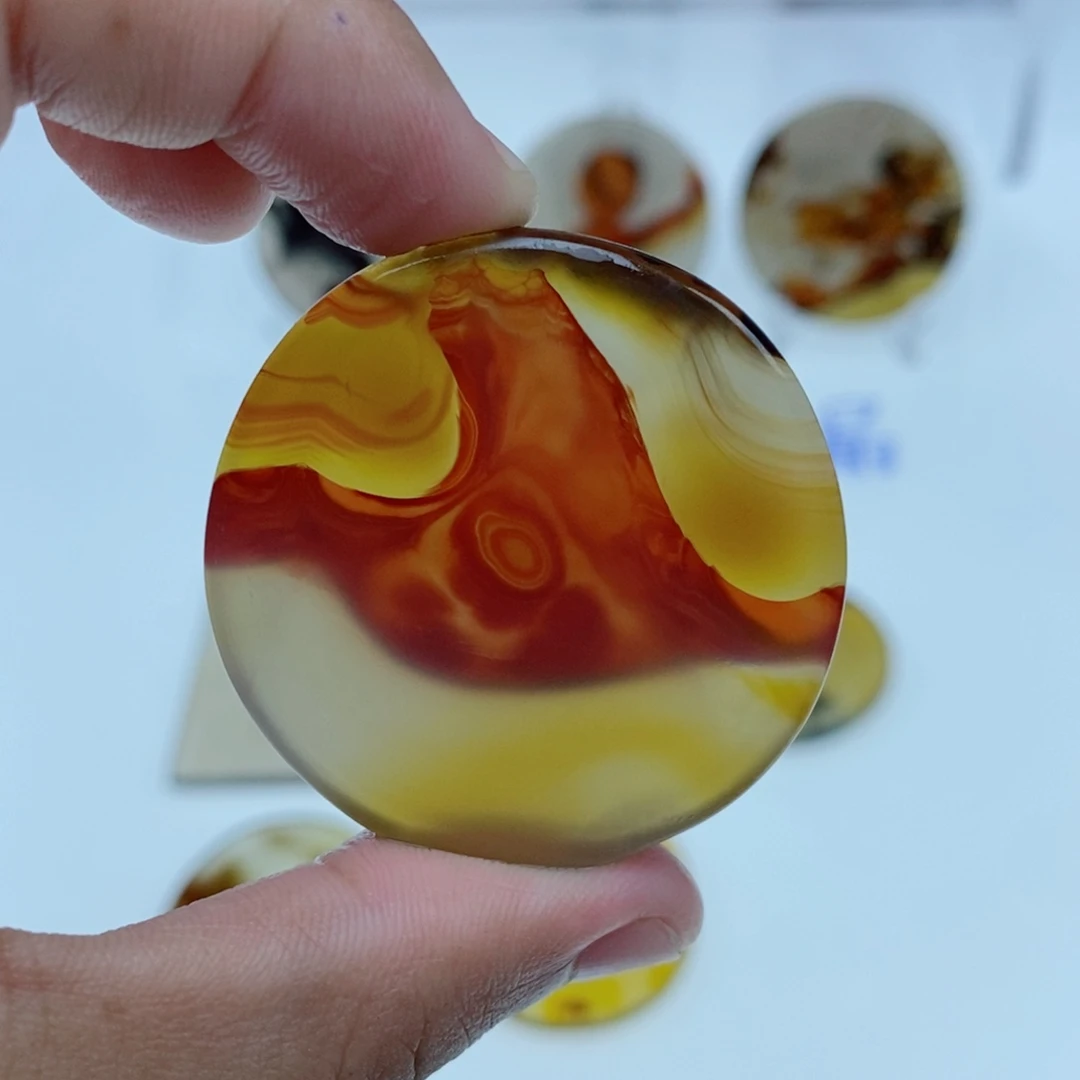 玛瑙/玉髓未镶嵌珠宝半成品