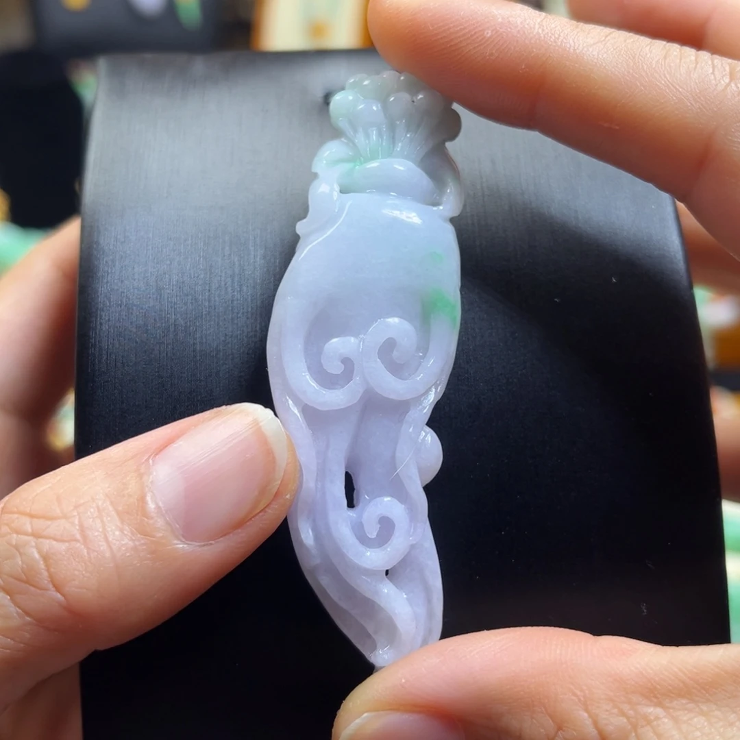 翡翠未镶嵌颈饰天然翡翠