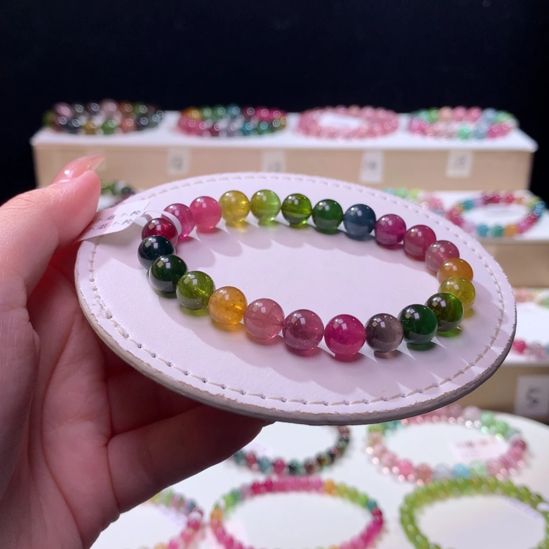 未镶嵌手链碧玺碧玺