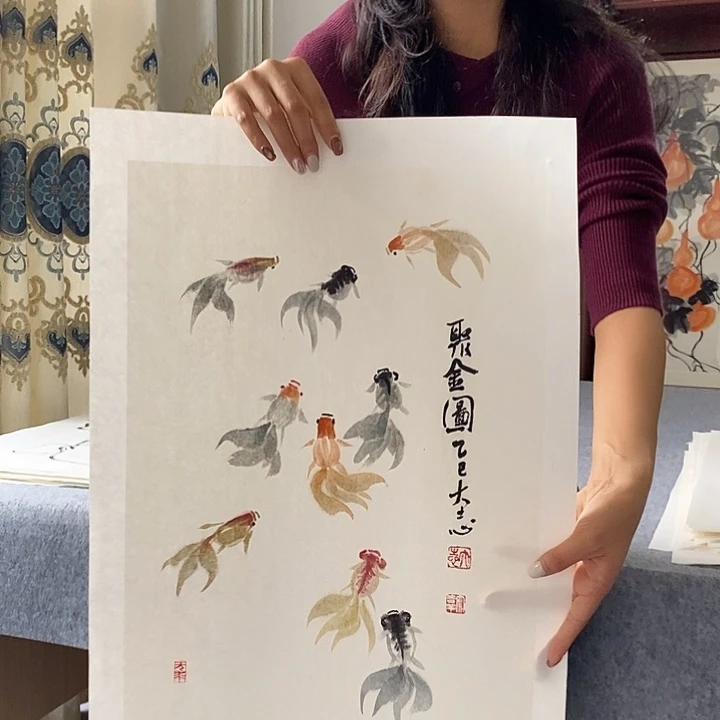 国画纯手绘国画写意作品