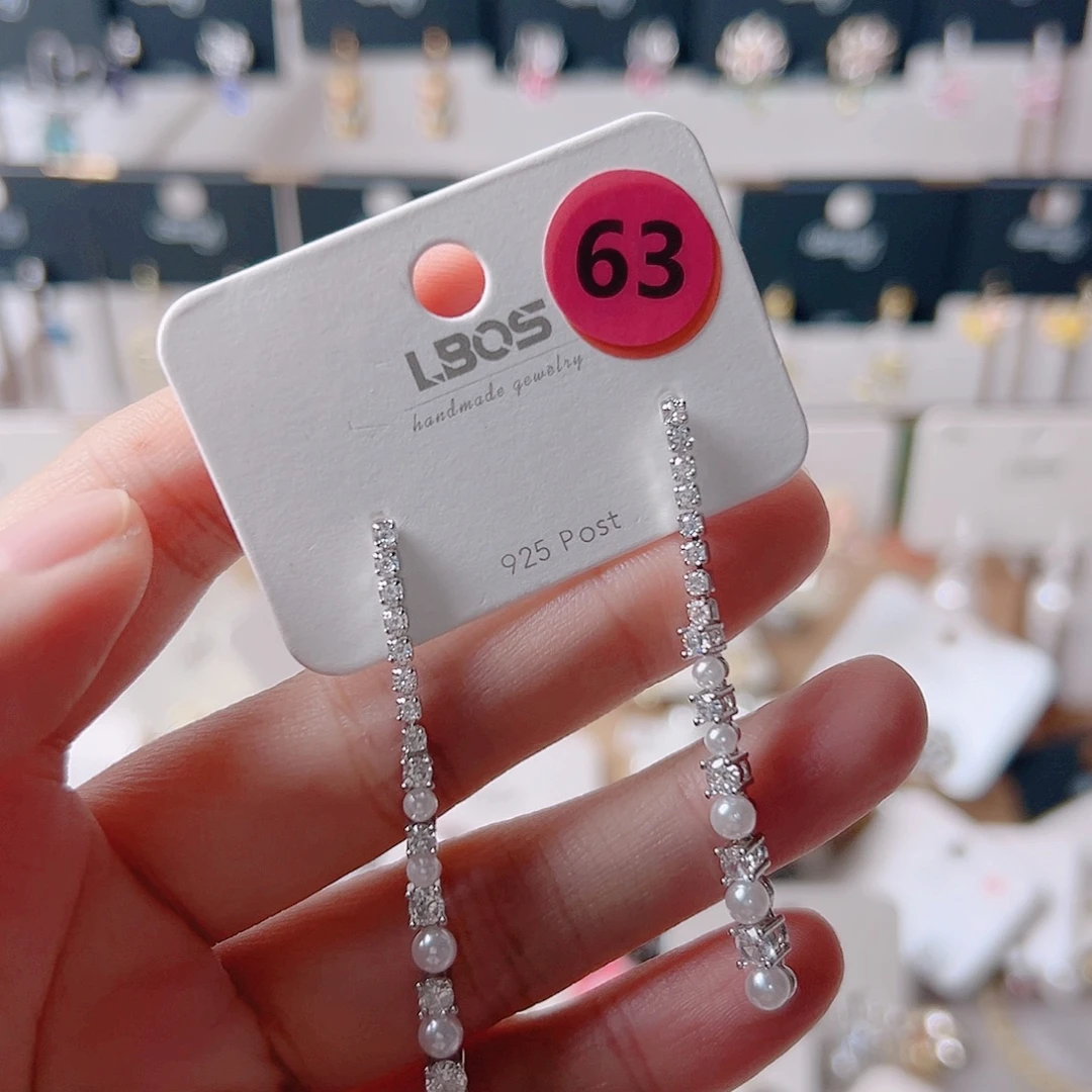 锆石纯铜合金耳环的