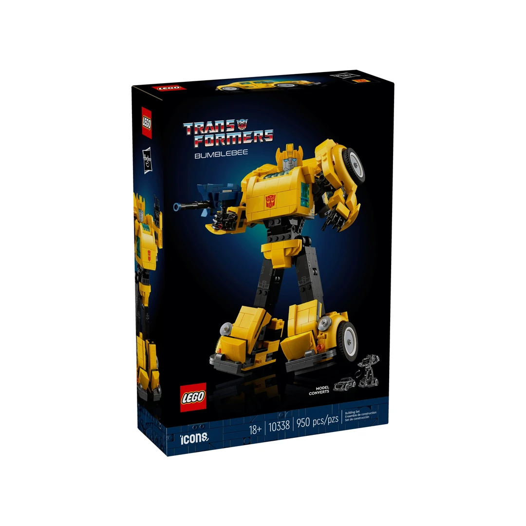 LEGO/乐高塑料积木10338变形金刚大黄蜂1盒礼物优选