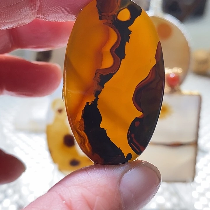 玛瑙/玉髓未镶嵌颈饰