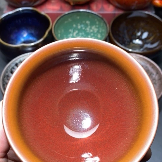 茶盏建盏主人杯茶壶盖碗品茗杯
