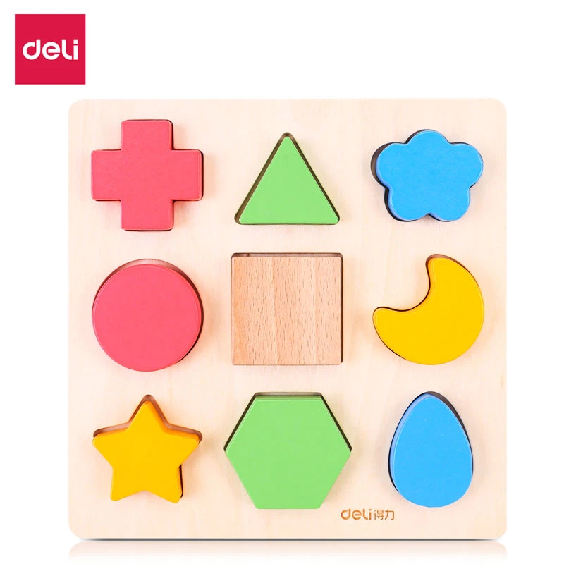 得力74307形状认知板(混)xx